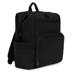 Lionelo taška/batoh na kočík CUBE BLACK - rozbalené