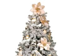 LAALU Sada vianočných ozdôb 120 ks v luxusnom boxe JEMNÉ TÓNY na vianočné stromčeky 240-270 cm