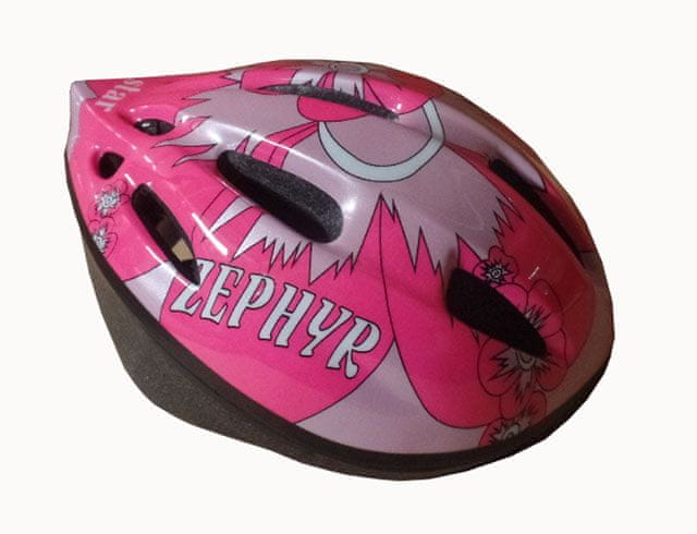 ACRAsport Prilba cyklistická detská Zephyr ružová S