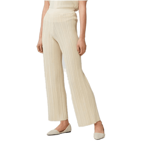 Orsay Béžové široké rebrované nohavice ORSAY_599006-95 XS
