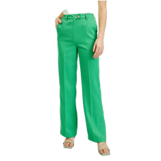 Orsay Zelené dámske nohavice splývavého strihu ORSAY_390309865000 38