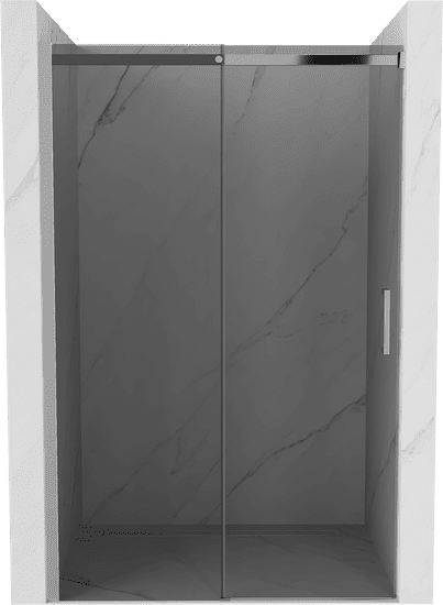 Mexen OMEGA posuvné sprchové dvere do otvoru 150 cm, šedé, 825-150-000-01-40