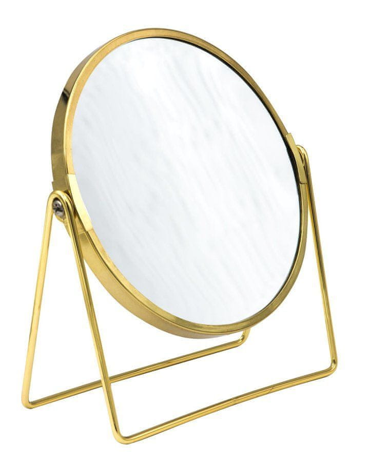Ridder Summer kozmetické zrkadlo na postavenie, zlato (03009024)