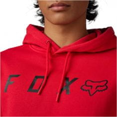 FOX mikina ABSOLUTE Fleece flame černo-červená 2XL
