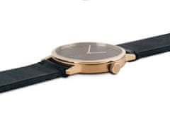 BeWooden Drevené analógové hodinky s remienkom z pravej kože Lux Watchuniverzálne