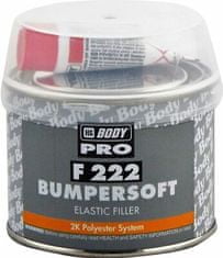 HB BODY tmel na plasty - bumpersoft F222 čierny 250g