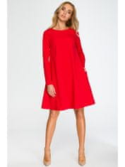 Style Stylove Dámske mini šaty Flonor S137 červená L