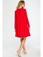 Style Stylove Dámske mini šaty Flonor S137 červená L