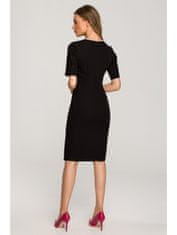 Style Stylove Dámske mini šaty Estridamor S317 čierna L
