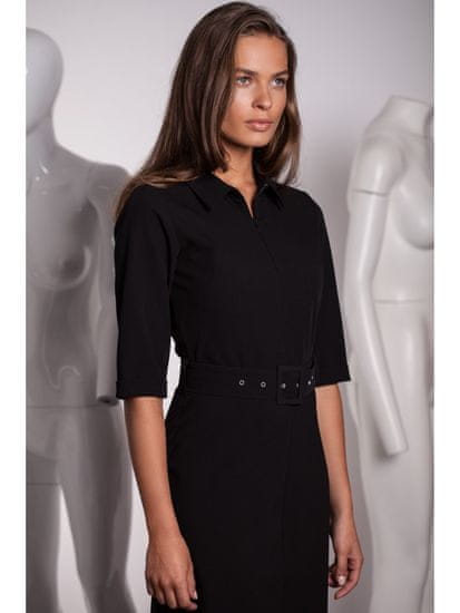 Style Stylove Dámske mini šaty Dechtegau S231 čierna