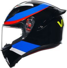 AGV prilba K-1 S VR46 Sky racing team černo-žlto-modro-bielo-červená M