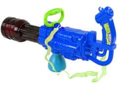 Lean-toys Bublifuková pištoľ na mydlové bubliny Blue