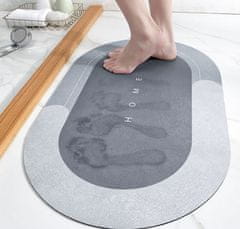 Sweetbuy Magic mat - Super savý koberec, sivá