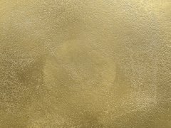 Beliani Kovový odkladací stolík zlatá/čierna TEKAPO
