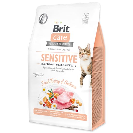 Brit BRIT Care Cat Grain-Free Sensitive Healthy Digestion & Delicate Taste 0,4 kg