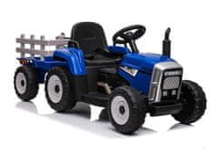 Lean-toys Batériový traktor s prívesom XMX611 Blue