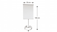 Allboards PREMIUM FL2 flipchart tabule 100 x 70 cm