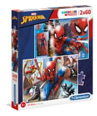 Clementoni Puzzle 2x60 Spiderman