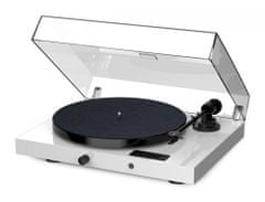 Pro-Ject Gramofón JukeBox E1 + piano OM5e, systém All-in-one / Plug and Play s Bluetooth, biely