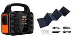 Denver PPS-42000 - prenosná nabíjacia stanica, lítiová batéria 42000 mAh + solárny panel