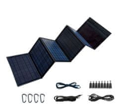 Denver PPS-42000 - prenosná nabíjacia stanica, lítiová batéria 42000 mAh + solárny panel