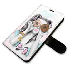 iSaprio Flipové puzdro - Donut Worry Girl pre Huawei P30 Lite