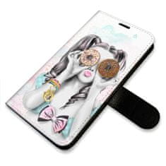 iSaprio Flipové puzdro - Donut Worry Girl pre Huawei P40 Lite