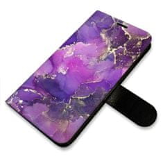 iSaprio Flipové puzdro - Purple Marble pre Samsung Galaxy A53 5G