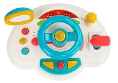 Lean-toys Interaktívne zvukové svetlo na volante pre deti