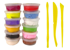 Lean-toys Kreatívna sada plastových pohárov 12 farieb