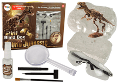 Lean-toys Archeologická sada 2v1 Kostra dinosaura Tyranosaura