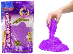Lean-toys Kinetický piesok farba fialová 500g Magický piesok Náhradný