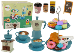 Lean-toys Čajová súprava Sladký tanier Cukráreň Café