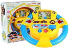 Lean-toys Interaktívne zvuky detského volantu