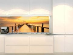 Dimex fototapety do kuchyne, samolepiace KI-180-114 Drevený most 60 x 180 cm