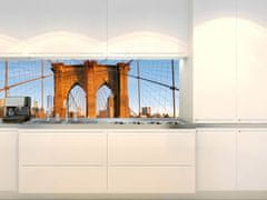 Dimex fototapety do kuchyne, samolepiace KI-180-116 Brooklyn Bridge 60 x 180 cm