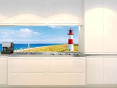 Dimex fototapety do kuchyne, samolepiace KI-180-119 Maják na pláži 60 x 180 cm