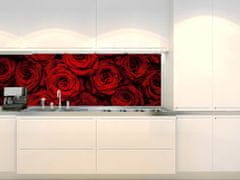 Dimex fototapety do kuchyne, samolepiace KI-180-132 Červené ruže 60 x 180 cm