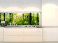 Dimex fototapety do kuchyne, samolepiace KI-180-133 Slnečný les 60 x 180 cm