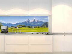 Dimex fototapety do kuchyne, samolepiace KI-180-135 Alpský pohľad 60 x 180 cm