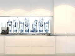 Dimex fototapety do kuchyne, samolepiace KI-180-162 Poháre vody 60 x 180 cm