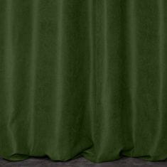 DESIGN 91 Zatemňovací záves s krúžkami - Ada, zelený 140 x 250 cm