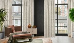DESIGN 91 Dekoračná záclona tkaná s riasiacou páskou - Rubi béžová 1,4 x 2,7 m