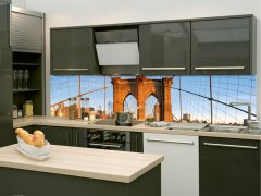 Dimex fototapety do kuchyne, samolepiace KI-260-116 Brooklyn Bridge 60 x 260 cm