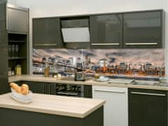 Dimex fototapety do kuchyne, samolepiace KI-260-117 Nočný Manhattan 60 x 260 cm
