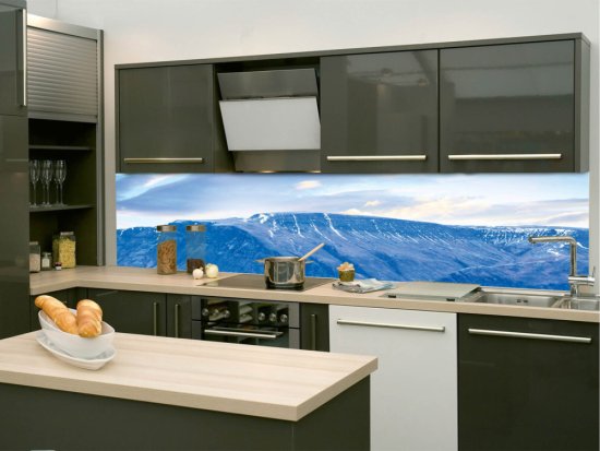 Dimex fototapety do kuchyne, samolepiace KI-260-120 Reykjavík 60 x 260 cm