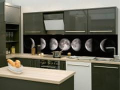 Dimex fototapety do kuchyne, samolepiace KI-260-146 Fázy Mesiaca 60 x 260 cm