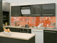 Dimex fototapety do kuchyne, samolepiace KI-260-149 Rozbitá stena 60 x 260 cm