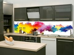 Dimex fototapety do kuchyne, samolepiace KI-260-159 Farebný abstrakt 60 x 260 cm