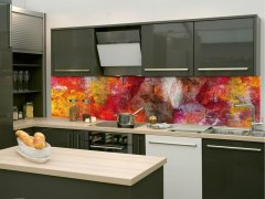 Dimex fototapety do kuchyne, samolepiace KI-260-160 Abstraktná stena 60 x 260 cm